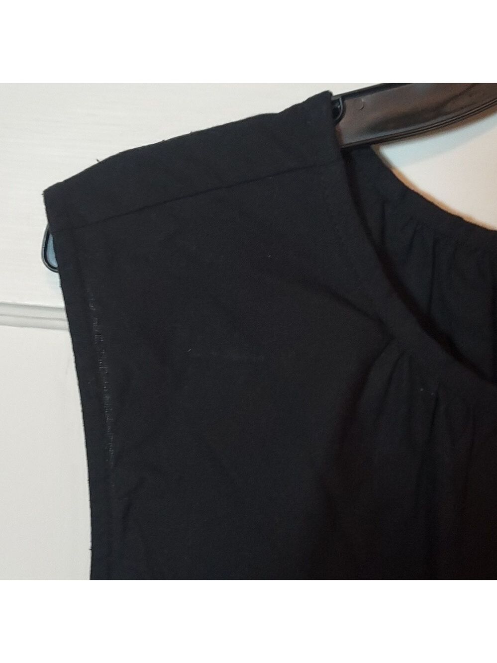 Compania Fantastica Black Dress With Waist Slits In Black - Picture 12 of 16